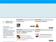 Tablet Screenshot of carlosramirezneurocirujano.com